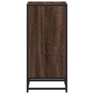 Book Cabinet Brown Oak 40x35x76 cm | Stylish Storage Solution