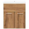 2 Piece Bathroom Furniture Set - Artisan Oak - Hipomarket UK