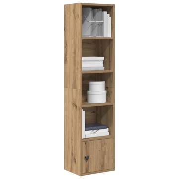 Bookcase Artisan Oak - Stylish Storage Solution | HipoMarket