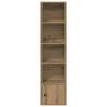 Bookcase Artisan Oak - Stylish Storage Solution | HipoMarket