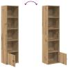 Bookcase Artisan Oak - Stylish Storage Solution | HipoMarket