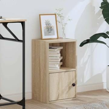 Bookcase Sonoma Oak 31x24x52 cm - Stylish Storage Solution