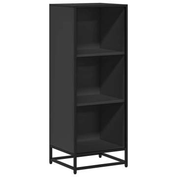 Book Cabinet Black 40x35x107.5 cm | Stylish Storage Solution