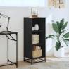 Book Cabinet Black 40x35x107.5 cm | Stylish Storage Solution