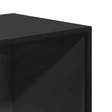 Book Cabinet Black 40x35x107.5 cm | Stylish Storage Solution