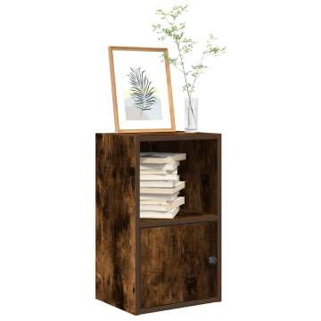 Bookcase Smoked Oak - Stylish Storage | HipoMarket UK