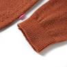 Kids' Cardigan Knitted Cognac - Stylish & Comfortable | HipoMarket