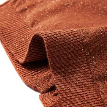 Kids' Cardigan Knitted Cognac - Stylish & Comfortable | HipoMarket