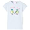 Kids' T-shirt Light Blue 104 Colour light blue Size 104 (3-4y) 