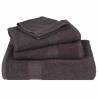 Shower Towels 2 pcs Anthracite 70x140 cm - 100% Cotton