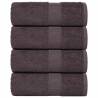  Washcloths 4 pcs Anthracite 15x21 cm 360 gsm 100% Cotton Colour anthracite Size 15 x 21 cm Quantity in Package 4 