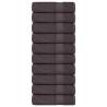  Bath Towels 10 pcs Anthracite 100x150 cm 360 gsm 100% Cotton Colour anthracite Size 100 x 150 cm Quantity in Package 10 