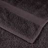 25 pcs Anthracite Towels 100x200 cm - 100% Cotton, 360 gsm