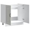 Kalmar White Sink Base Cabinet - 80x46x81.5cm | HipoMarket