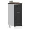  Kitchen Base Cabinet Kalmar Black Engineered Wood Colour black Quantity in Package 1 Model kitchen base cabinet 30 cm Number of 