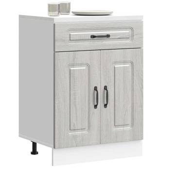 Kalmar Grey Sonoma Kitchen Base Cabinet | Hipomarket UK