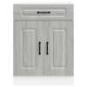 Kalmar Grey Sonoma Kitchen Base Cabinet | Hipomarket UK