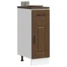  Kitchen Base Cabinet Kalmar Brown Oak Engineered Wood Colour brown oak Quantity in Package 1 Model kitchen base cabinet 30 cm Number of 