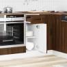 Kalmar Brown Oak Kitchen Base Cabinet | Space Optimizer