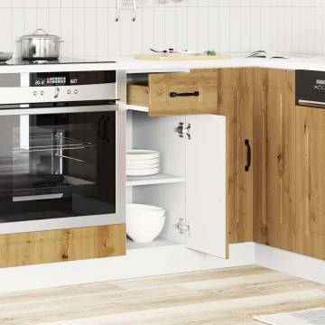 Kalmar Artisan Oak Kitchen Base Cabinet | Hipomarket