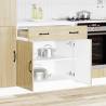 Kitchen Base Cabinet Kalmar - Sonoma Oak Engineered Wood