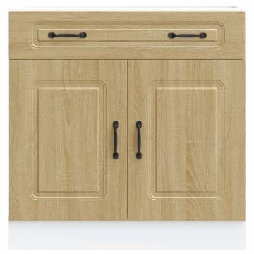 Kitchen Base Cabinet Kalmar - Sonoma Oak Engineered Wood