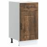 Kalmar Kitchen Base Cabinet - Smoked Oak Engineered Wood