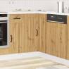 Kalmar Artisan Oak Kitchen Corner Base Cabinet - Durable & Stylish