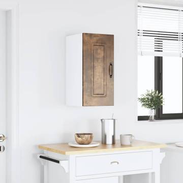 Kalmar Smoked Oak Kitchen Wall Cabinet | Stylish Storage Solution