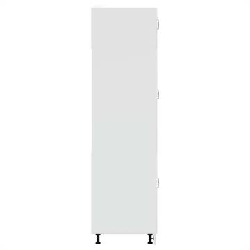 Kalmar White Kitchen Cupboard - Stylish Storage Solution