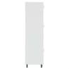 Kalmar White Kitchen Cupboard - Stylish Storage Solution