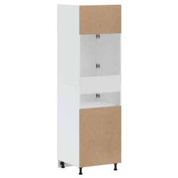 Kalmar White Kitchen Cupboard - Stylish Storage Solution