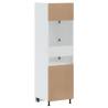 Kalmar White Kitchen Cupboard - Stylish Storage Solution