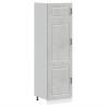 Kalmar Kitchen Cupboard - Concrete Grey Engineered Wood