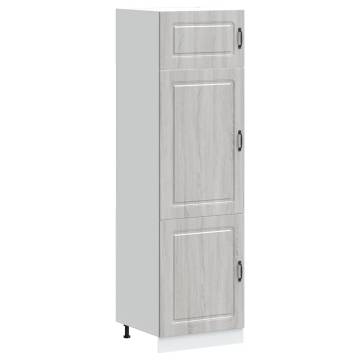 Kalmar Grey Kitchen Cupboard - Durable & Spacious Storage