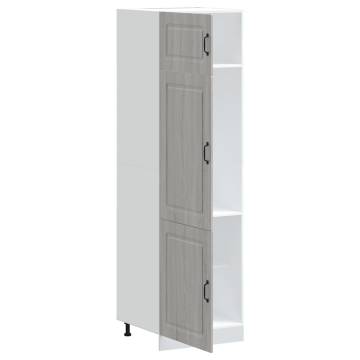 Kalmar Grey Kitchen Cupboard - Durable & Spacious Storage