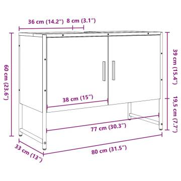 Bathroom Sink Cabinet Old Wood - Stylish & Durable | HipoMarket