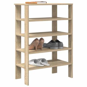 Shoe Rack Sonoma Oak - Stylish Storage Solution | HipoMarket