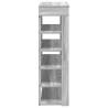 Shoe Rack Grey Sonoma - Durable Engineered Wood Storage