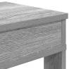 Shoe Rack Grey Sonoma - Durable Engineered Wood Storage