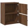 Brown Oak Bookcase - Stylish Storage Solution | Hipomarket UK