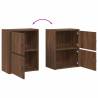 Brown Oak Bookcase - Stylish Storage Solution | Hipomarket UK