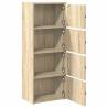 Bookcase Sonoma Oak - Stylish & Functional Storage Solution