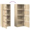 Bookcase Sonoma Oak - Stylish & Functional Storage Solution