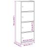 Bookcase Sonoma Oak - Stylish & Functional Storage Solution