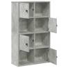 Stylish Concrete Grey Bookcase - Durable & Functional Design