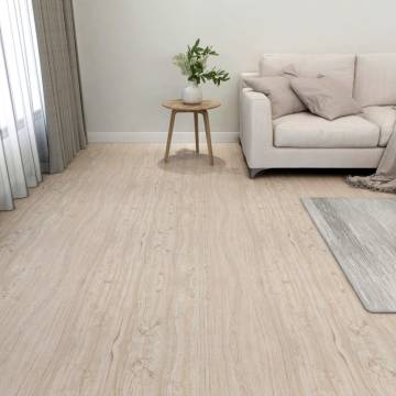 Self-Adhesive PVC Flooring Planks - Light Brown | HipoMarket