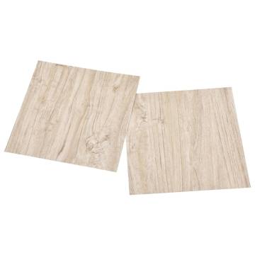 Self-Adhesive PVC Flooring Planks - Light Brown | HipoMarket