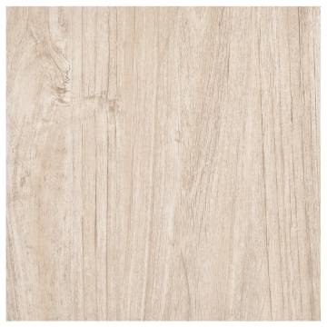 Self-Adhesive PVC Flooring Planks - Light Brown | HipoMarket