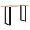 U-Shaped Coffee Table Legs - Black Steel | HipoMarket